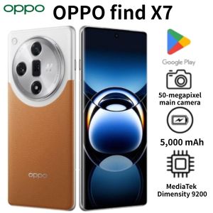 OPPO | OPPO Find X7 5G Smartphone Dimensity 9300 256GB 6.78 120Hz AMOLED Hasselblad Triple Camera 5000mAh 100W NFC WiFi7