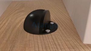 Stainless Steel Magnetic Door Blocker No Need To Punch Holes Anti-Collision Door Stopper