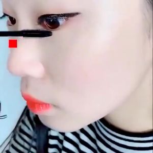 1/2/3PCS Eye Makeup Set Waterproof Sealed Eyeliner Mascara Eyelash Curler Comb Cat Eye Wing Stamp Make Up Set