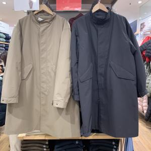 Mens Windproof Detachable Long Stand Collar Jacket Youth Fashion Outerwear Autumn Season Loose Fit Zipper Closure Solid Color