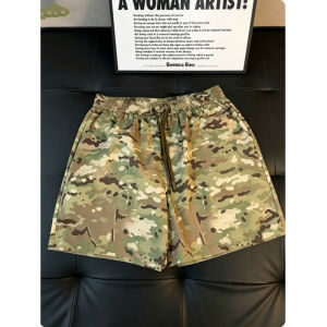 CHENMU | Retro Camo Quick-dry Summer Short Pants Quarter Length