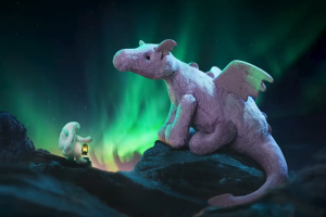 Malachy dragon plush toy is soft and skin-friendly and wont easily fall off the doll,100% Original