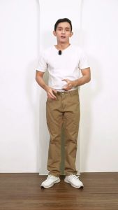 ERACOZ Celana Panjang Pria Standar Reguler Kanvas Non-Stretch Chino Big Size Jumbo