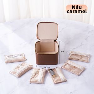 YYBAIO | Túi Đựng Trang Sức Da Cầm Tay