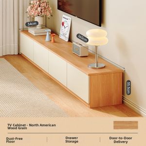 ZHUOHE | Modern Minimalist TV Stand Storage Cabinet