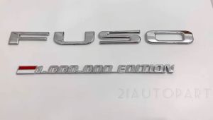 Emblem Logo Mobil Fuso dan 1.000.000 Edition Harga Sudah 2 PCS