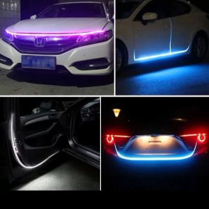 LAMPU STRIP FLEXIBEL BAGASI KOLONG KAP MOBIL 12VOLT 120CM 180CM 2METER