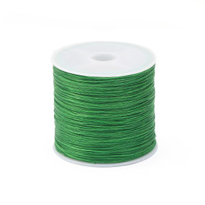 0.7mm 46m/roll Elastic Thread Round Crystal Line Nylon Rubber Stretchy Cord Elastic Rope for Jewelry Making Beading Bracelet