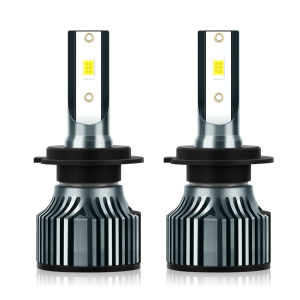 Roadsun 2 Pcs H7 Led Car Headlight Bulb 18000LM 180W 6500K CSP Chips Auto Fog Lamp 400% Super Bright