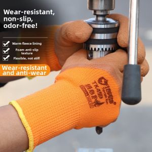 Terrain Kun | Wear-resistant Slip-resistant Thickened Warm Gloves for Mechanical Processing