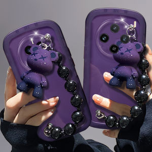 ปลอกเคส VIVOX100 VIVO X100 Pro 5G เคสโทรศัพท์ 5G รองรับ Case แบบบุ่งรองรับ สุดฮอตดีไซน์ใหม่สีม่วงบูลด็อกสีดำสร้อย รถรักษาราคาที่ดี ระบบควบคุมคอมพิวเตอร์ 2024