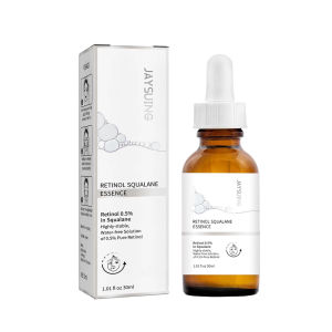 Jaysuing Retinol Squalane Essence Anti Aging Remove Wrinkle Serum Lifting Brighten Face Skin Fade Eye Fine Lines Moisturizing Firming Facial Essence Retinol Face Serum Firming Fade Fine Lines Anti-wrinkle Anti-aging Deep Care Essence 30ml