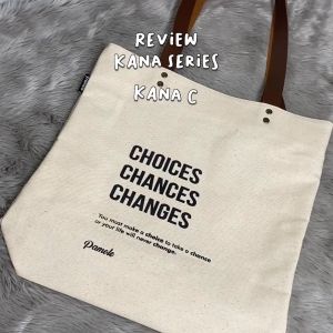 Pamole Tote Bag Tas Wanita Penutup Resleting - Kana Series