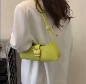 Tas Selempang Bahu Pesta Wanita Import Fashion Korea Style Terbaru - Shoulder Bag Sling Bag Cewek Kekinian SL98