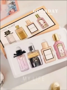 4 in 1 MINYAK WANGI Ladies Perfume Gift Box Set 4pcs Fresh Floral Fragrance For Women