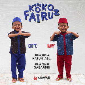 Setelan Koko Anak Motif Abstrak Fairuz / Koko Anak Laki-laki Keren