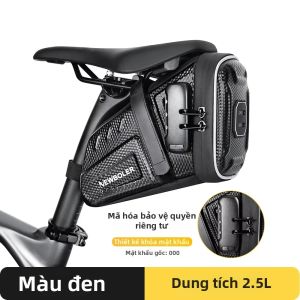 NEWBOLER | Túi Đựng Đồ Xe Đạp MTB Chống Nước Có Khóa Mật Khẩu Túi Đựng Dụng Cụ Sọc Phản Quang Phụ Kiện Xe Đạp Chất Liệu EVA Chống Mưa
