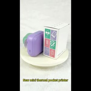 Portable Thermal Printer Instant Printing Compatible with iOS Android for Photos Labels Notes Great Gift