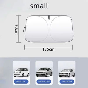 Car Front Window Sunshade UV Protection Shade Sun Protector Windshield Visor Cover Auto Curtain Sunshade Accessories Car parts