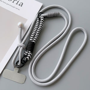Simple Two-in-one Mobile Phone Lanyard Crossbody Strap DIY Wrist Short Rope Multi-Functional Adjustable Fancy Lanyard