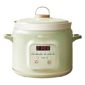 [China Plug Adapter Needed] Bear | Automatic Ceramic Baby Food Electric Slow Cooker