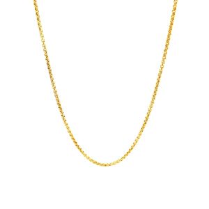 Nathalias NY สร้อยคอบ๊อกเชนท์ ลายคลาสสิค Round Box Chain ทองคำแท้ 14K (1.7 มม.) พรีออเดอร์ 10-12 วันทักแชทก่อนสั่ง