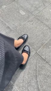 Ameene - Mina Loafer Wanita Pita Glossy