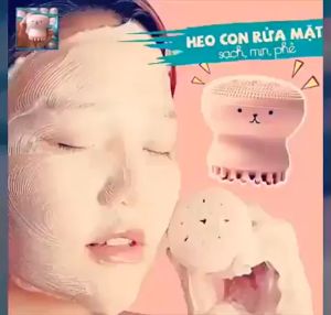 Cọ rửa mặt bạch tuộc Hàn Quốc