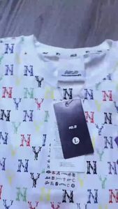 Áo MLB NY thun xuất phông cotton hot sang xịn mịn cao cấp