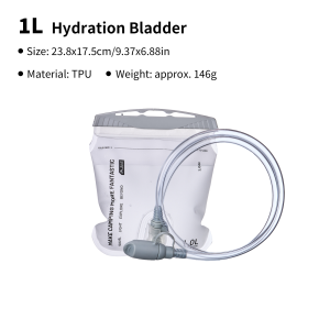 BISINNA | BISINNA Outdoor Hydration Bladder Hiking 1L 1.5L 2L Portable Water Reservoir TPU Thickened Running Cycling Water Bladder