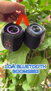 ( SỈ / LẺ ) Loa Không Dây Bluetooth BOOMS883 Cao Cấp Âm Thanh Stereo Pin Dùng Lâu Thiết Kế Nhỏ Gọn Tiện Lợi Mang Theo Bên Ngoài - Nghe Nhạc Mọi Lúc Mọi Nơi
