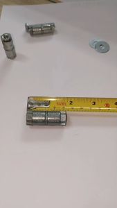 YT พุกตะกั่ว พุกตะกั่วพร้อมสกรูและแหวนรอง ขนาด 1/4"  5/16"  แพ็ค 5 ชุด และ แพ็ค 10 ชุด