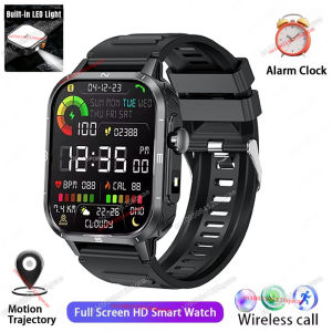 2026 New Military Smart Watch Men IP68 Outdoor Sports Fitness Tracker Blood Pressure Health Monitor BT Calls GPS Smartwatch Hw12