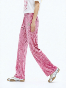 Juicy Couture | Highlight Diamond Velvet Womens Leisure Pants