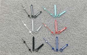 High Quality Watch Hands 12.5*12*8 C3 Green Luminous Black Silver For NH35 NH36 7S26 7S36 4R35 4R36 Movement Watches Accessories