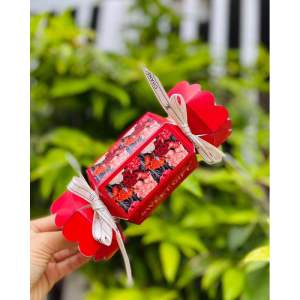 Vỏ hộp đựng kẹo hình nơ quà tặng Tết Loại 1