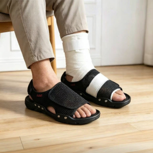 Specialized Swollen Feet Adjustable Wide Comfort Slippers