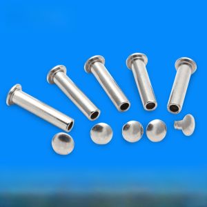 3MM Vít Bấm Thép Không Gỉ 304 Vít Bấm Hai Mặt Vít Bấm Khóa Đôi DIY Công Cụ Thủ Công Gia Dụng Vít Bấm Mẹ Con