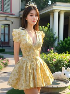 CHANGTONG | Trendy Bestseller V-Neck Floral Print Dress