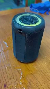 Newmsnr | Portable Bluetooth Speaker Bluetooth 5.4 Wireless Mini KTV Speaker RGB Light IP55 Waterproof HiFi Sound Support FM 12H Play Time