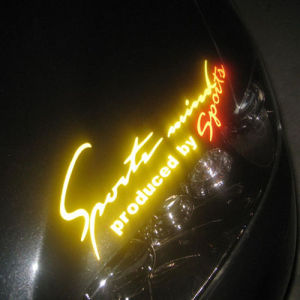 สติกเกอร์สะท้อนแสงที่มีความแข็งแรงสูงสติกเกอร์ติดฝากระโปรงรถมีเอกลักษณ์ส่วนตัวสติกเกอร์ติดคิ้วไฟหน้าสติกเกอร์ติดฝากระโปรงรถสติกเกอร์ติดตัวรถสปอร์ตดัดแปลงมีเอกลักษณ์ส่วนตัว