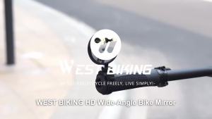 West Biking | WEST BIKING Bike Convex Rearview Mirror HD Wide Angle Bike Rear View Mirror Quick Release 360° Adjustable MTB Road Bike Mirror