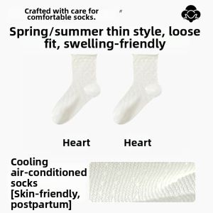 rosekey | Pregnant Sleeping Socks Cool Mid-Calf Socks