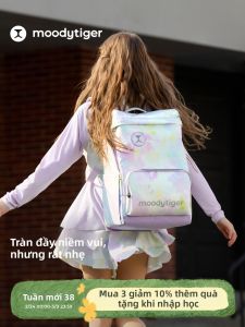 moodytiger | Lightweight Water-Resistant Kids Backpack
