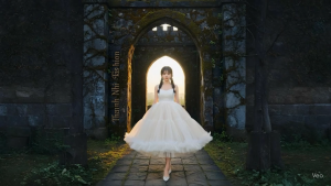 Váy Công Chúa Bé Gái HLM ĐI BIỂN DÁNG MAXIMILY Chất Vải Mềm Mát Có Lót Mềm Điệu Đà A83 TN12424001 THANH NHI FASHION