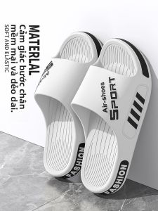 MONLEYTA | Dép đi trong nhà mùa hè chống trượt cỡ lớn thoáng khí thoải mái cho nam dép đi trong nhà ngoài trời thoáng khí chống mùi