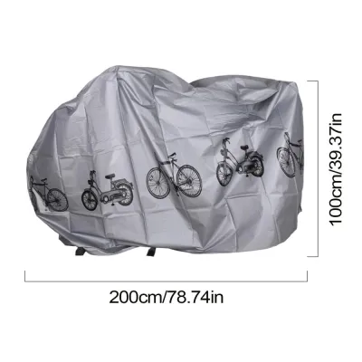 Outdoor Bike Cover Waterproof Bike Cover For Storage Portable Weatherproof Foldable Lightweight Protective Tarp For Dust Travel