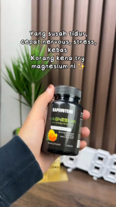 Daitea Magnesium Glycinate 8 organic plant extracts 30mg natural magnesium source nourishes nerves improves sleep rhythm helps sleep