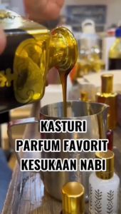 (PAKET ISI 5)Parfum Kasturi Kijang Rasheed Oud Original / Minyak Wangi Ibadah Non Alkohol Parfume