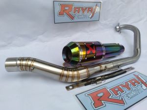 knalpot racing Akrapovic Vixion R15 xabre Sonic GSX scorpion satriafu  cbr150 cb150 Verza